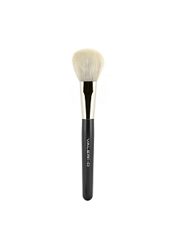 22М-8220 Кисть для пудры и румян из волоса белой козы