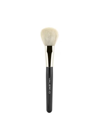 22М-8220 Кисть для пудры и румян из волоса белой козы