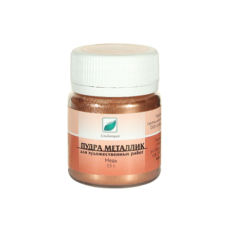 Пудра металлик, медь 15 г Пудра металлик, медь 15 г