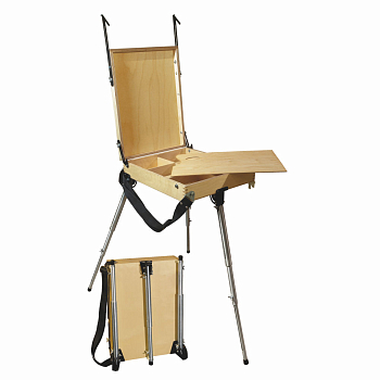 Этюдник большой напольный (телескопические ножки) 460*340 мм