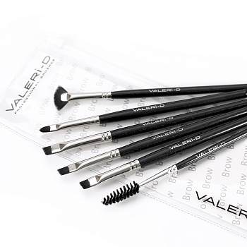 МБР6 Набор из 6 кистей для оформления бровей 