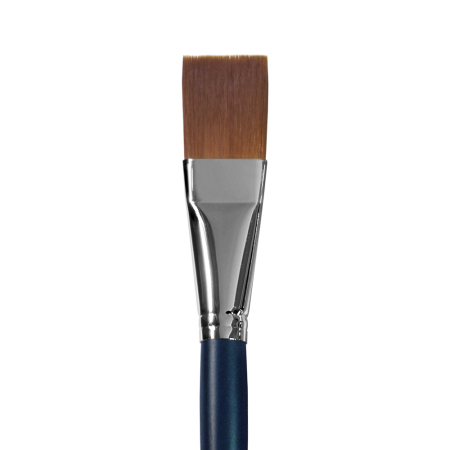 Кисть серии "Байкал" синтетика, плоская №24