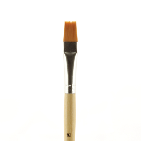 Кисть "Хобби" плоская из упругой синтетики, №14