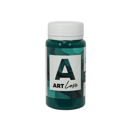 Акрил Art love Изумрудный, 100 мл