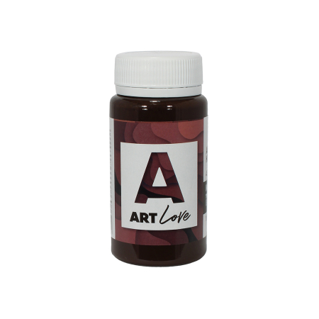 Акрил Art love Коричневый темный, 100 мл