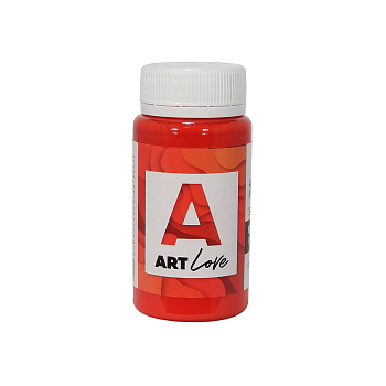 Акрил Art love Красный, 100 мл