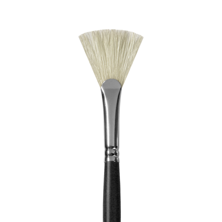 Кисть серии "Профи" щетина, веерная  №8