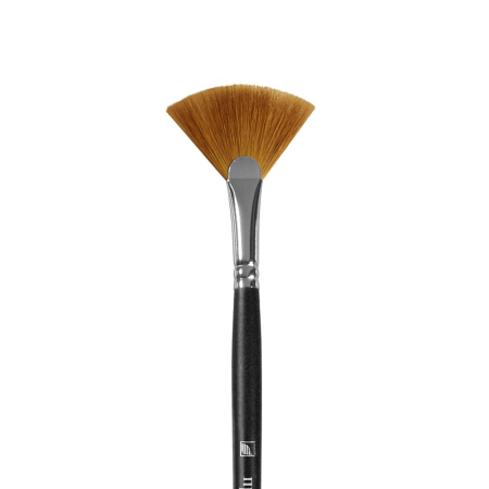 Кисть серии "Профи" синтетика, веерная №6