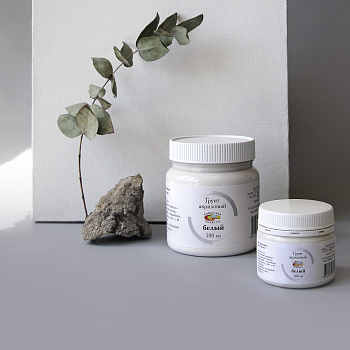 Грунт акриловый. Цвет белый. 500 мл.